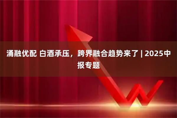 涌融优配 白酒承压，跨界融合趋势来了 | 2025中报专题