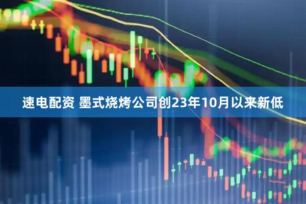 速电配资 墨式烧烤公司创23年10月以来新低